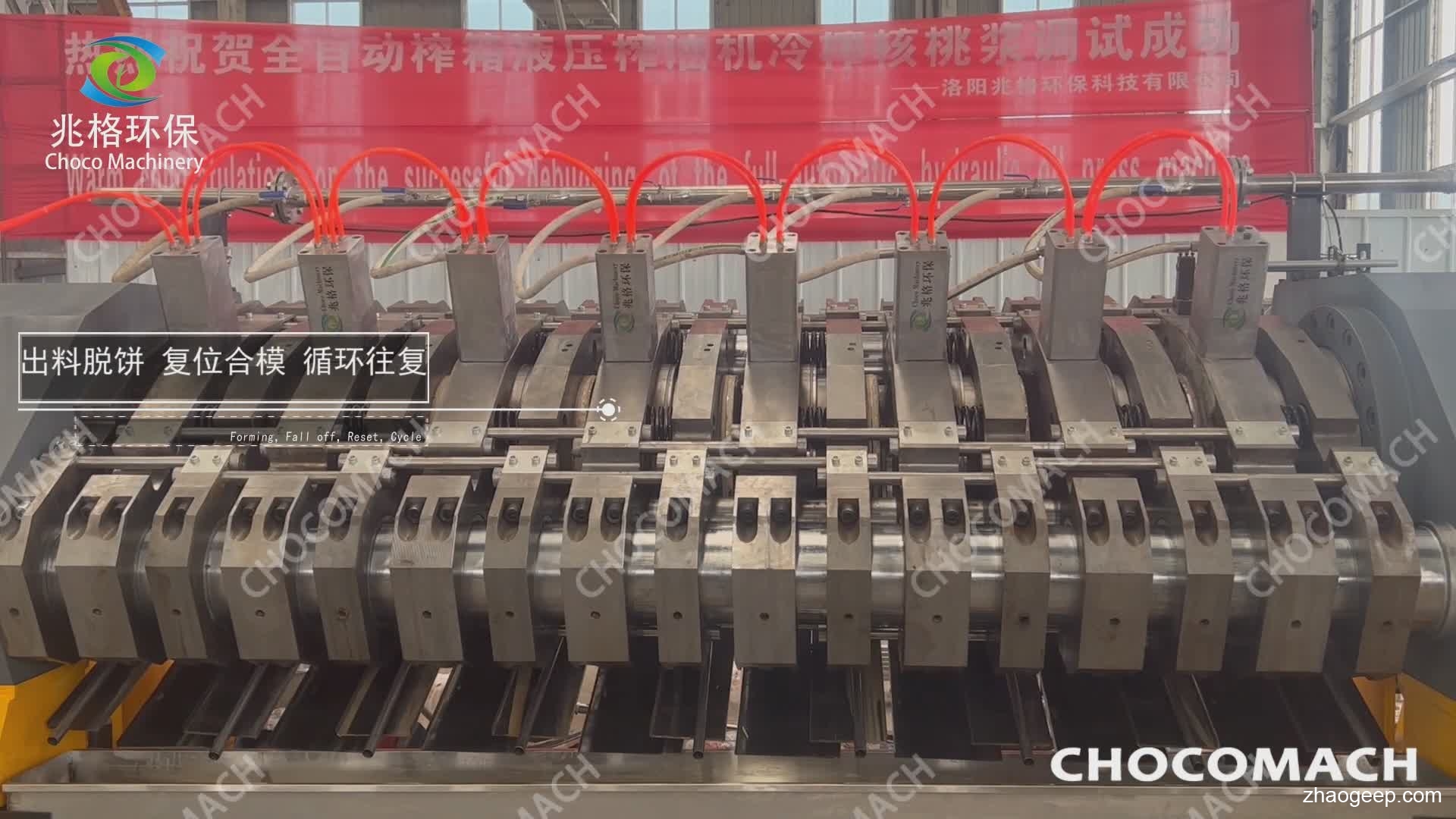全自動液壓榨油機(jī)可可榨機(jī)核桃榨油機(jī)固液分離系統(tǒng)